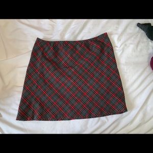 Plaid skirt